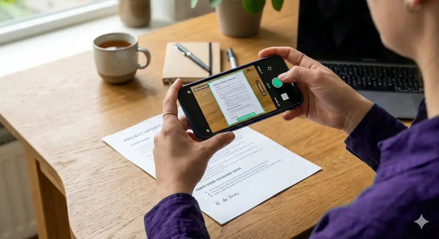 Document scanner voor digitale verwerking